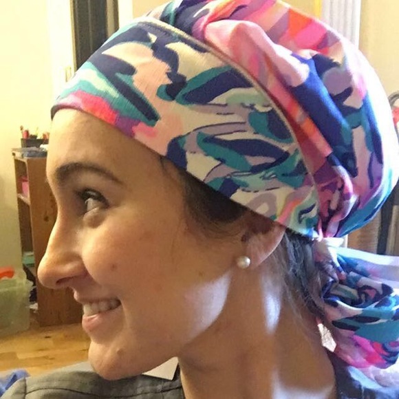 Lilly pulitzer surgical cap Clearance